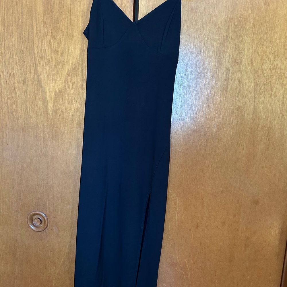 Eclipse Strapless Black Dress